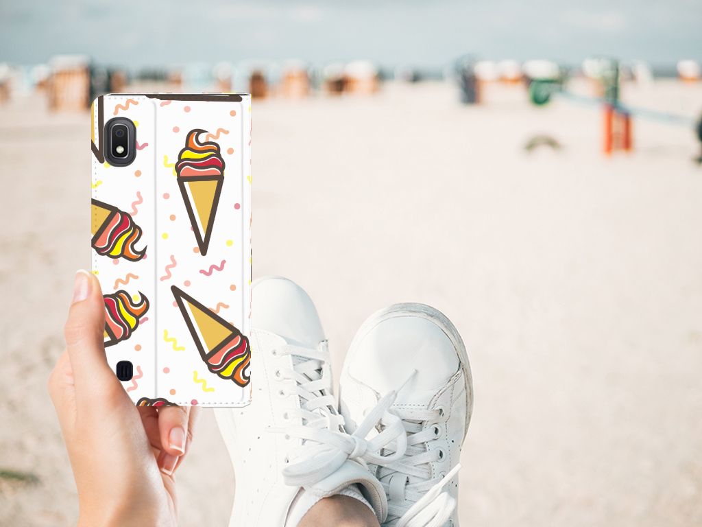 Samsung Galaxy A10 Flip Style Cover Icecream