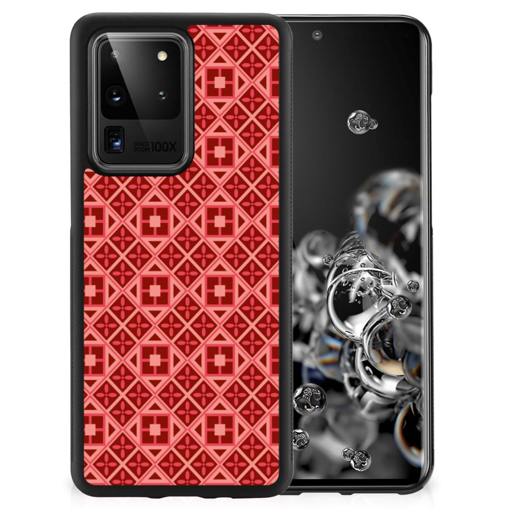 Samsung Galaxy S20 Ultra Bumper Case Batik Rood B2C Telecom