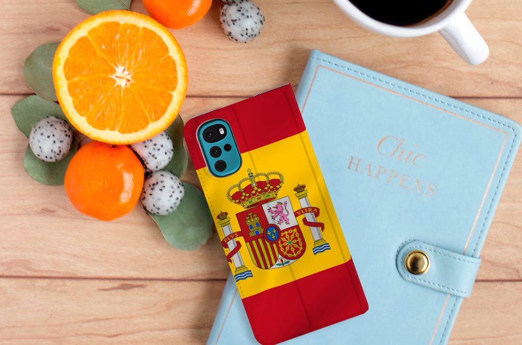 Motorola Moto G22 Standcase Spanje - B2C Telecom