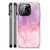 Kleurrijke Telefoonhoesje iPhone 14 Pro Pink Purple Paint B2C Telecom