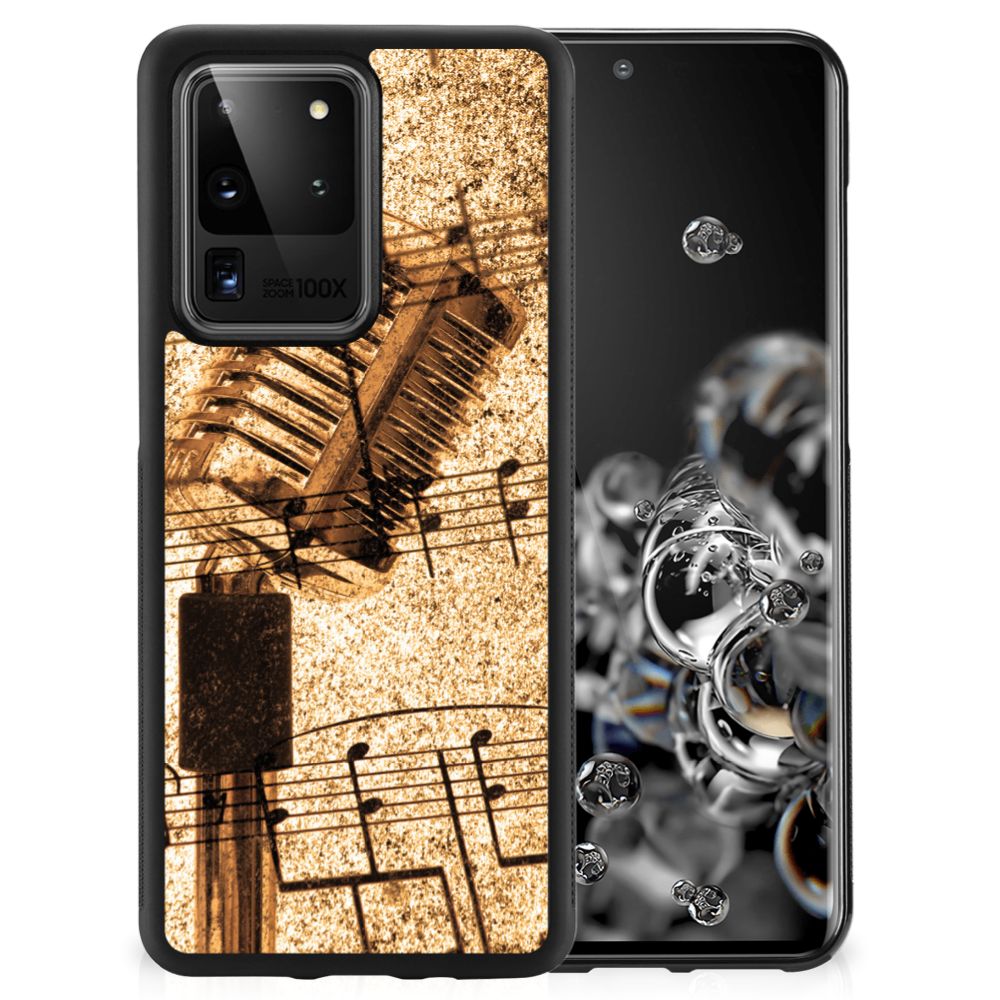 Samsung Galaxy S20 Ultra Grip Case Bladmuziek B2C Telecom