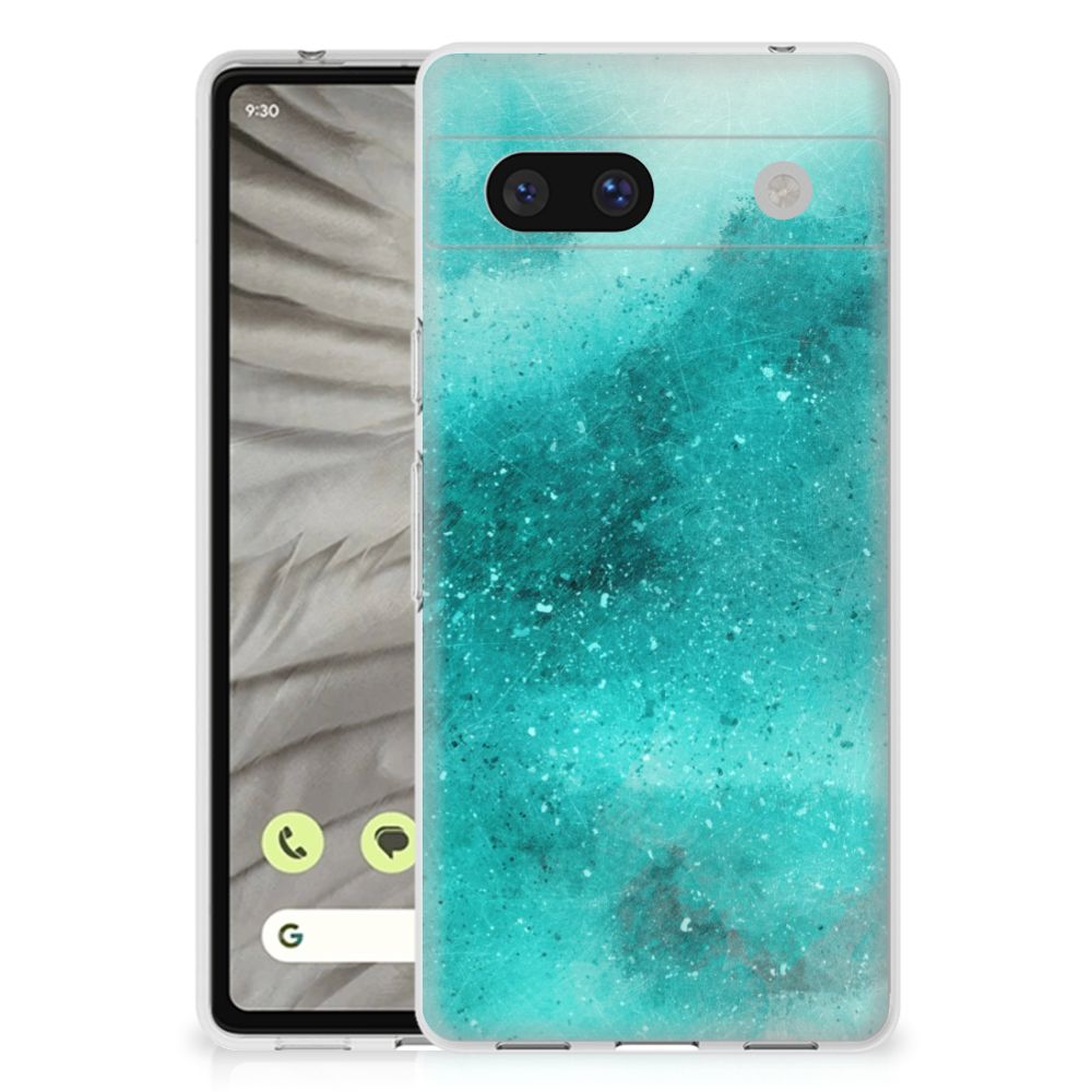 Hoesje maken Google Pixel 7A Painting Blue