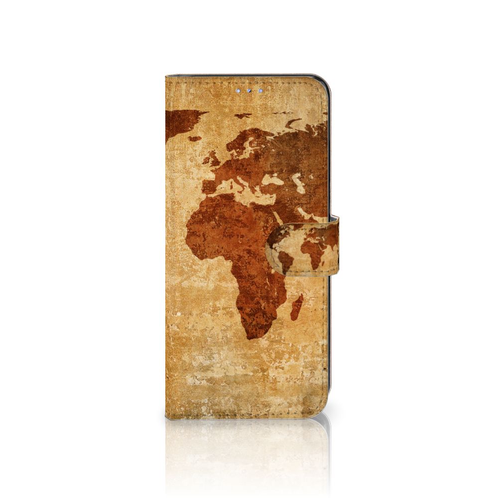 Motorola Moto G31 | G41 Flip Cover Wereldkaart