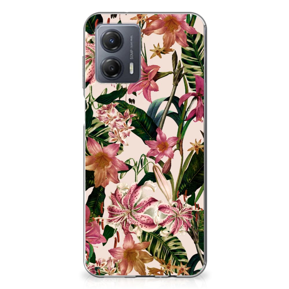 Motorola Moto G53 TPU Case Flowers