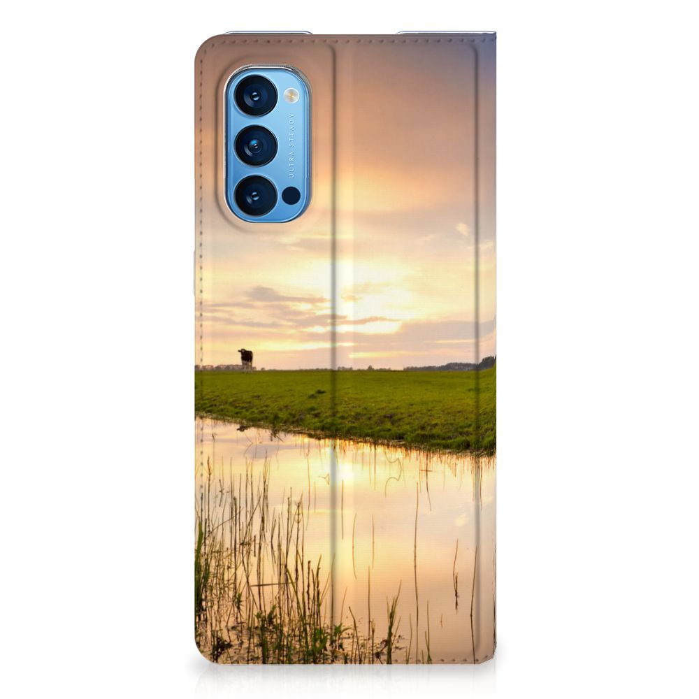 OPPO Reno4 Pro 5G Hoesje maken Koe - B2C Telecom