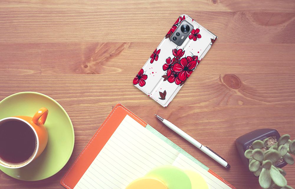 Xiaomi 12 | 12X Smart Cover Blossom Red - B2C Telecom