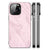 iPhone 14 Pro Max Marmeren Print Telefoonhoesje Marble Pink - Origineel Cadeau Vriendin