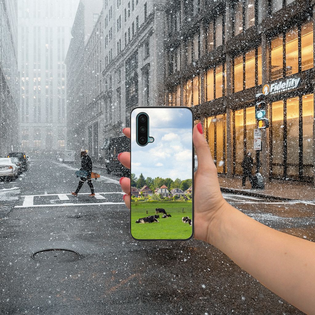 OnePlus Nord CE 5G Dierenprint Telefoonhoesje Koeien B2C Telecom