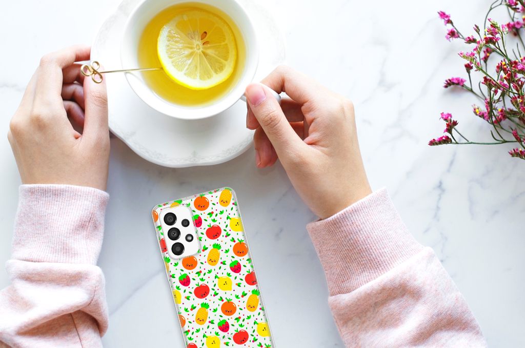 Samsung Galaxy A33 5G Siliconen Case Fruits B2C Telecom