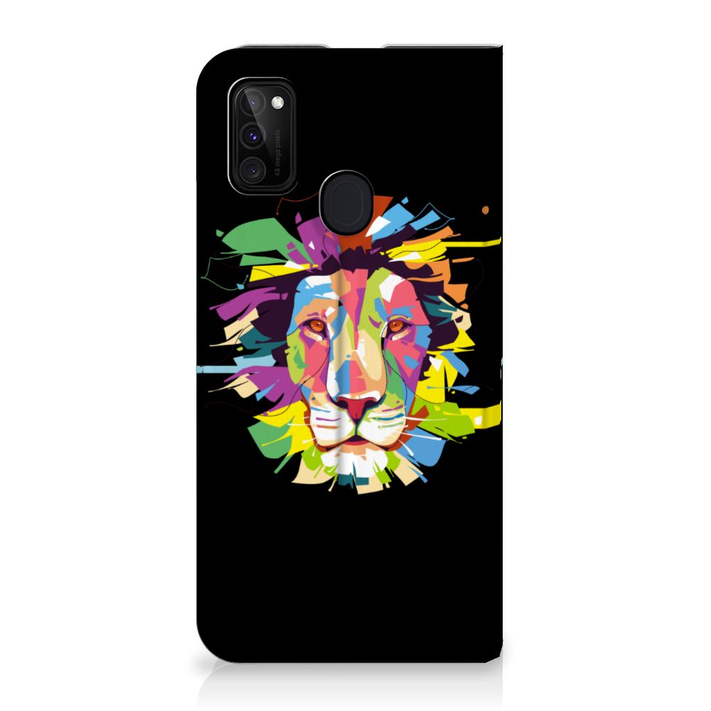 Samsung Galaxy M30s | M21 Magnet Case Lion Color - B2C Telecom