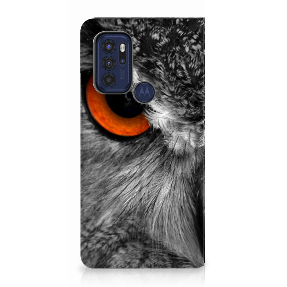 Motorola Moto G60s Hoesje maken Uil - B2C Telecom