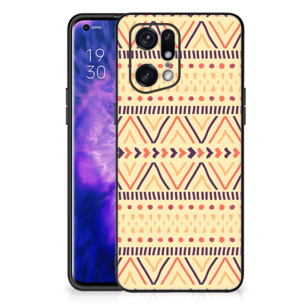 OPPO Find X5 Pro Back Case Aztec Yellow