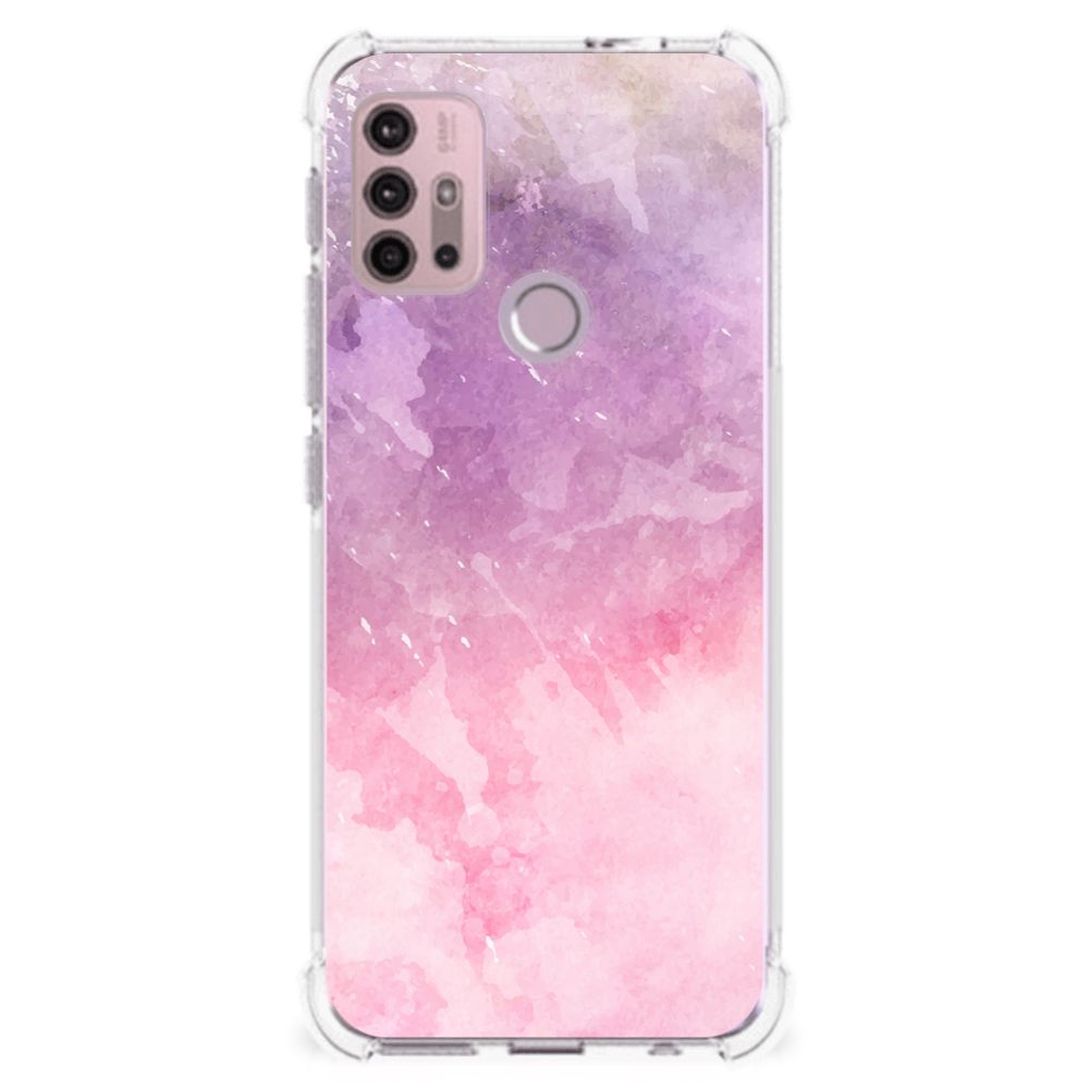 Back Cover Motorola Moto G30 | G20 | G10 Pink Purple Paint