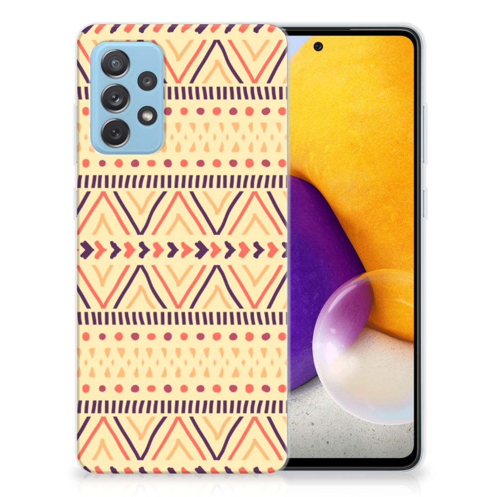 Samsung Galaxy A72 TPU bumper Aztec Yellow