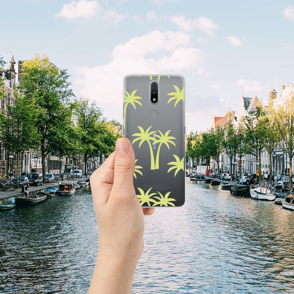 Nokia 2.4 TPU Case Palmtrees