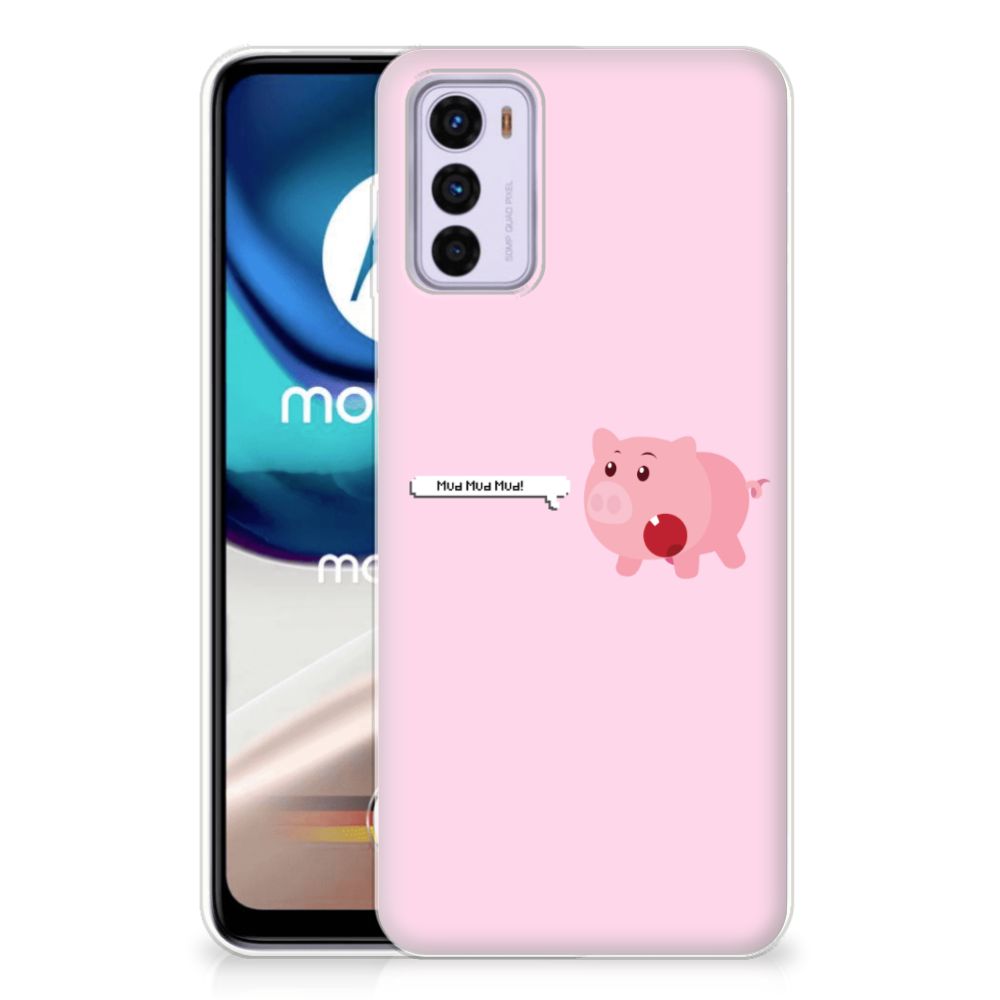 Motorola Moto G42 Telefoonhoesje met Naam Pig Mud B2C Telecom