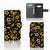 Samsung Galaxy Xcover 3 | Xcover 3 VE Hoesje Gouden Bloemen