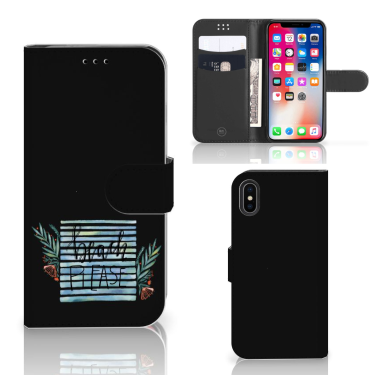 Apple iPhone X | Xs Leuk Hoesje Boho Beach