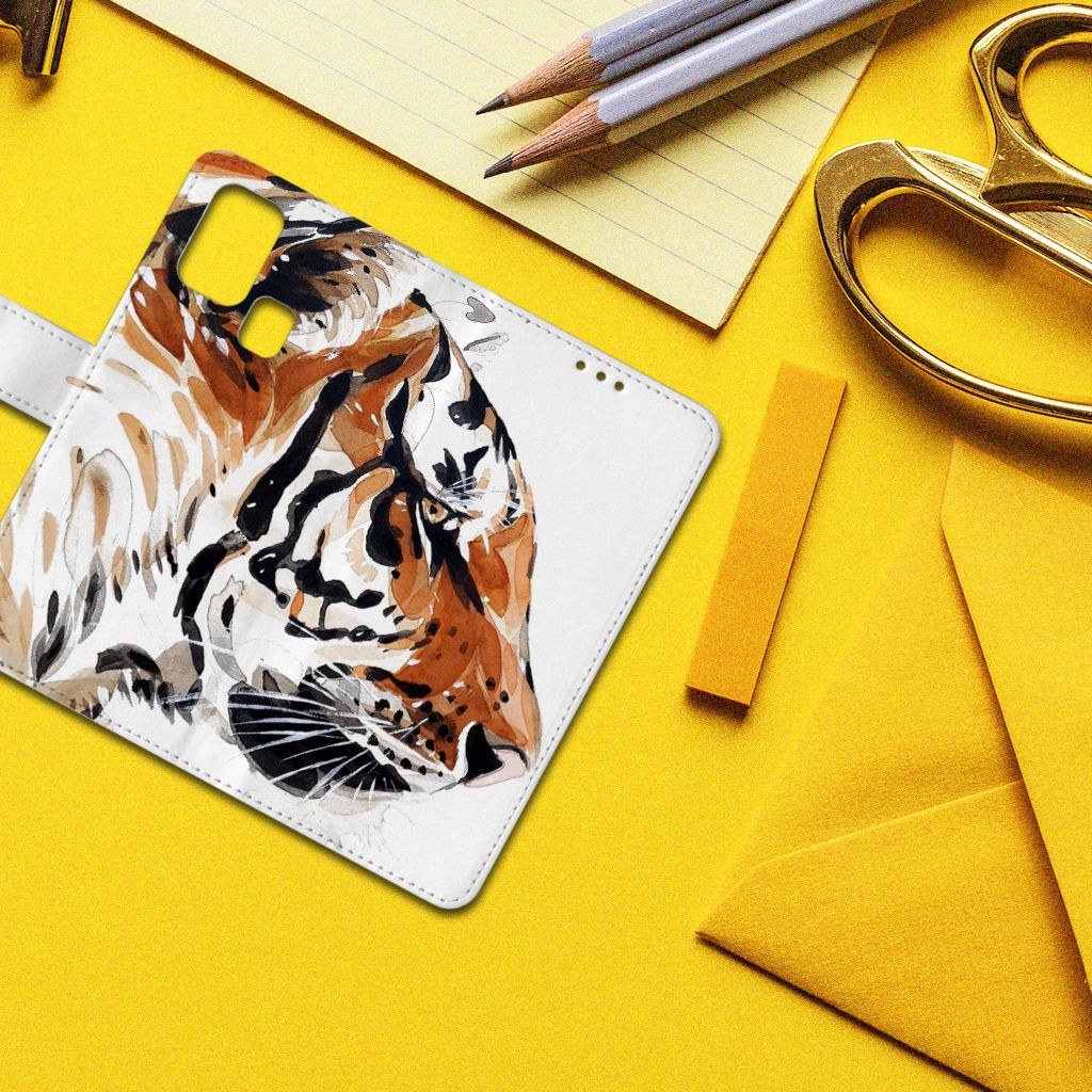 Hoesje Samsung Galaxy M31 Watercolor Tiger