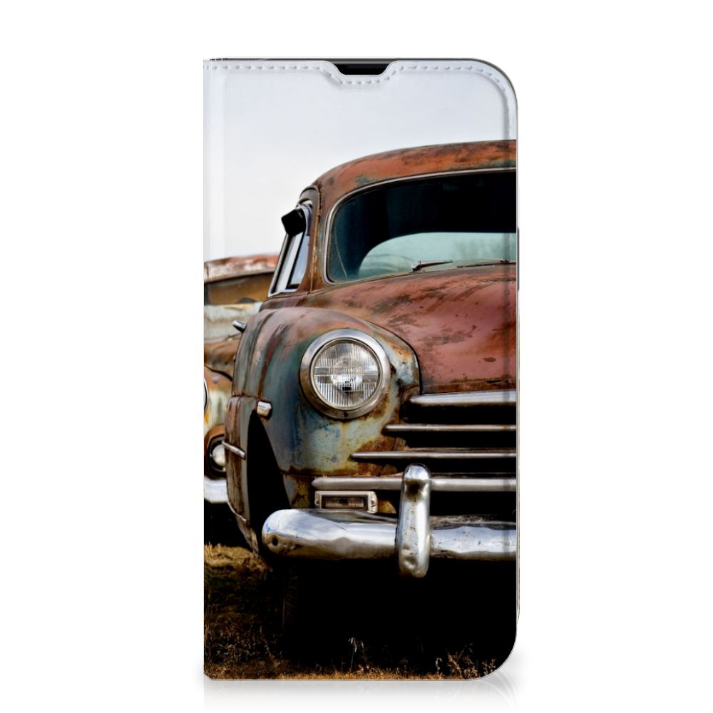 iPhone 13 Pro Max Stand Case Vintage Auto - B2C Telecom