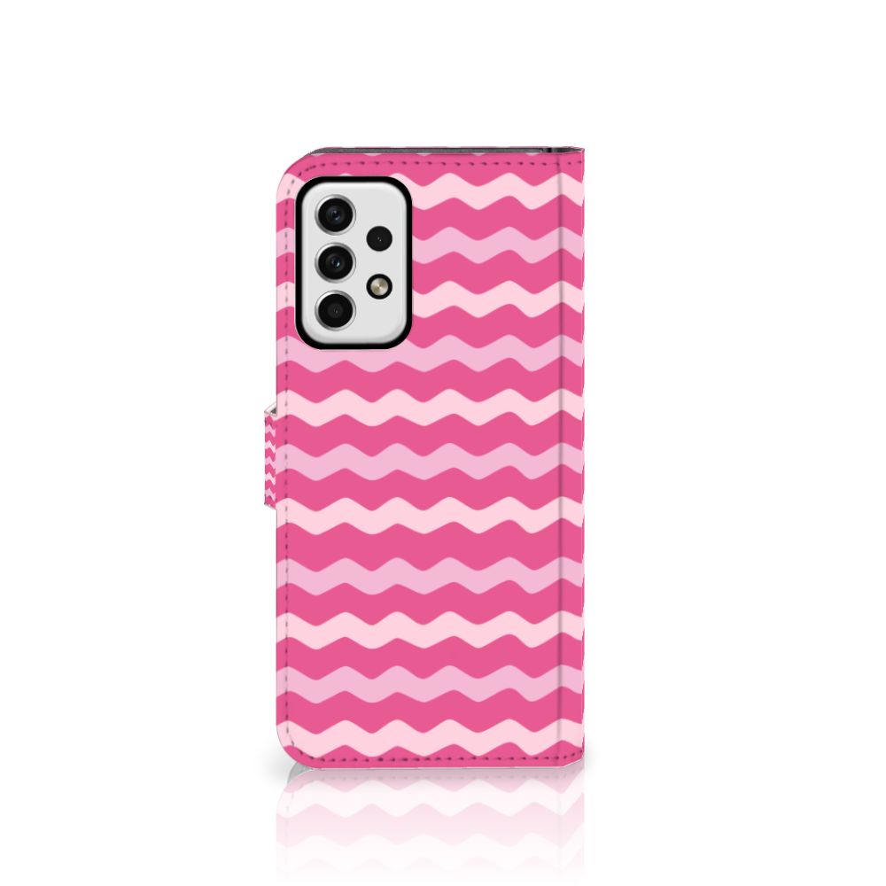 Samsung Galaxy A23 Telefoon Hoesje Waves Pink