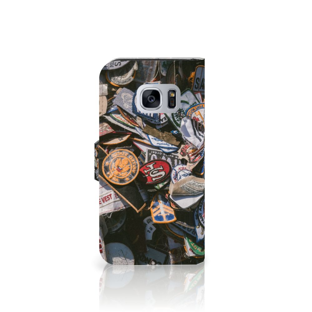 Samsung Galaxy S7 Telefoonhoesje met foto Badges