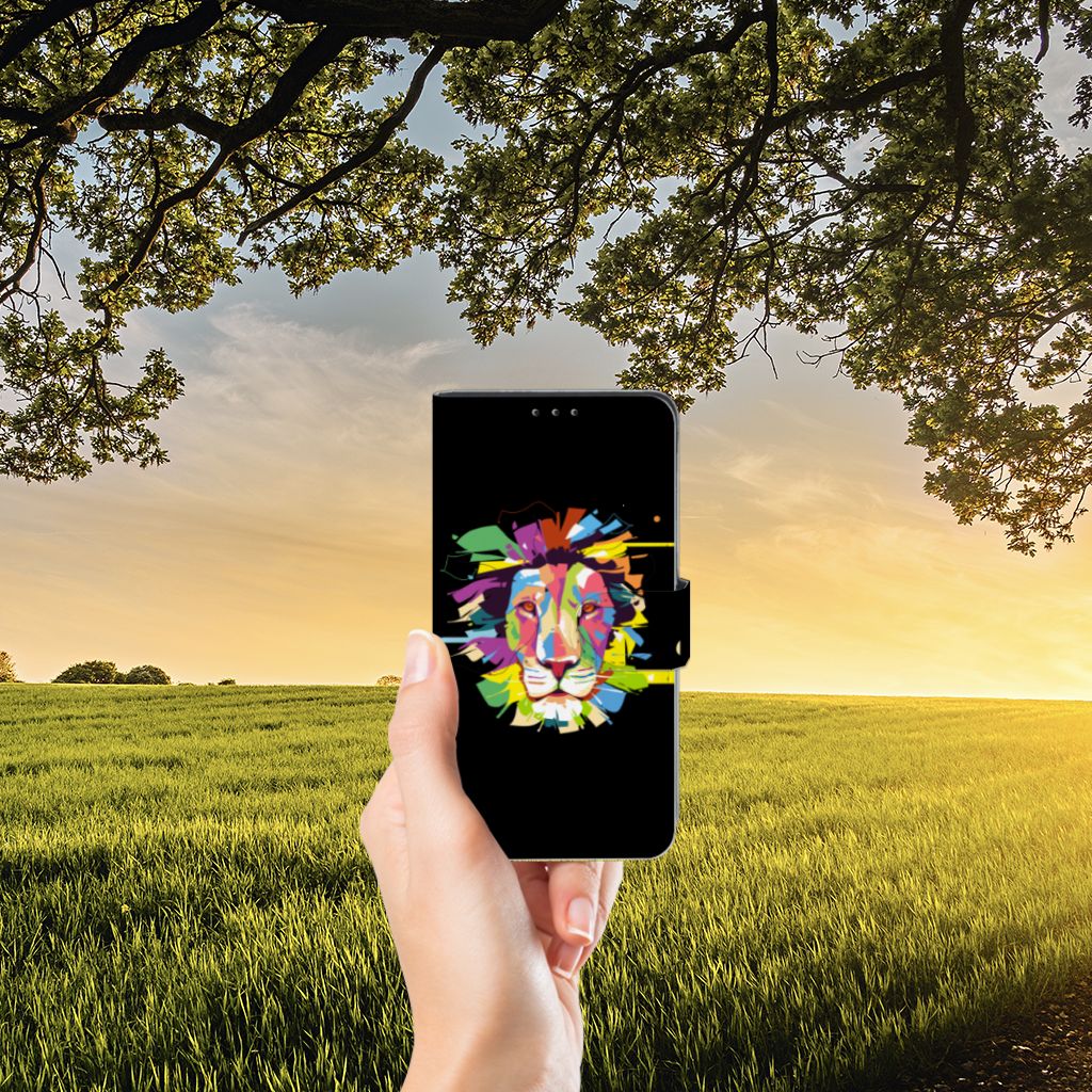 Xiaomi Mi Mix 2s Leuk Hoesje Lion Color