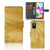 Samsung Galaxy A41 Book Style Case Licht Hout