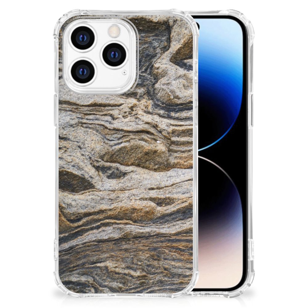 iPhone 14 Pro Anti-Shock Hoesje Steen B2C Telecom