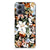 TPU Case voor Motorola Moto G53 Dark Flowers