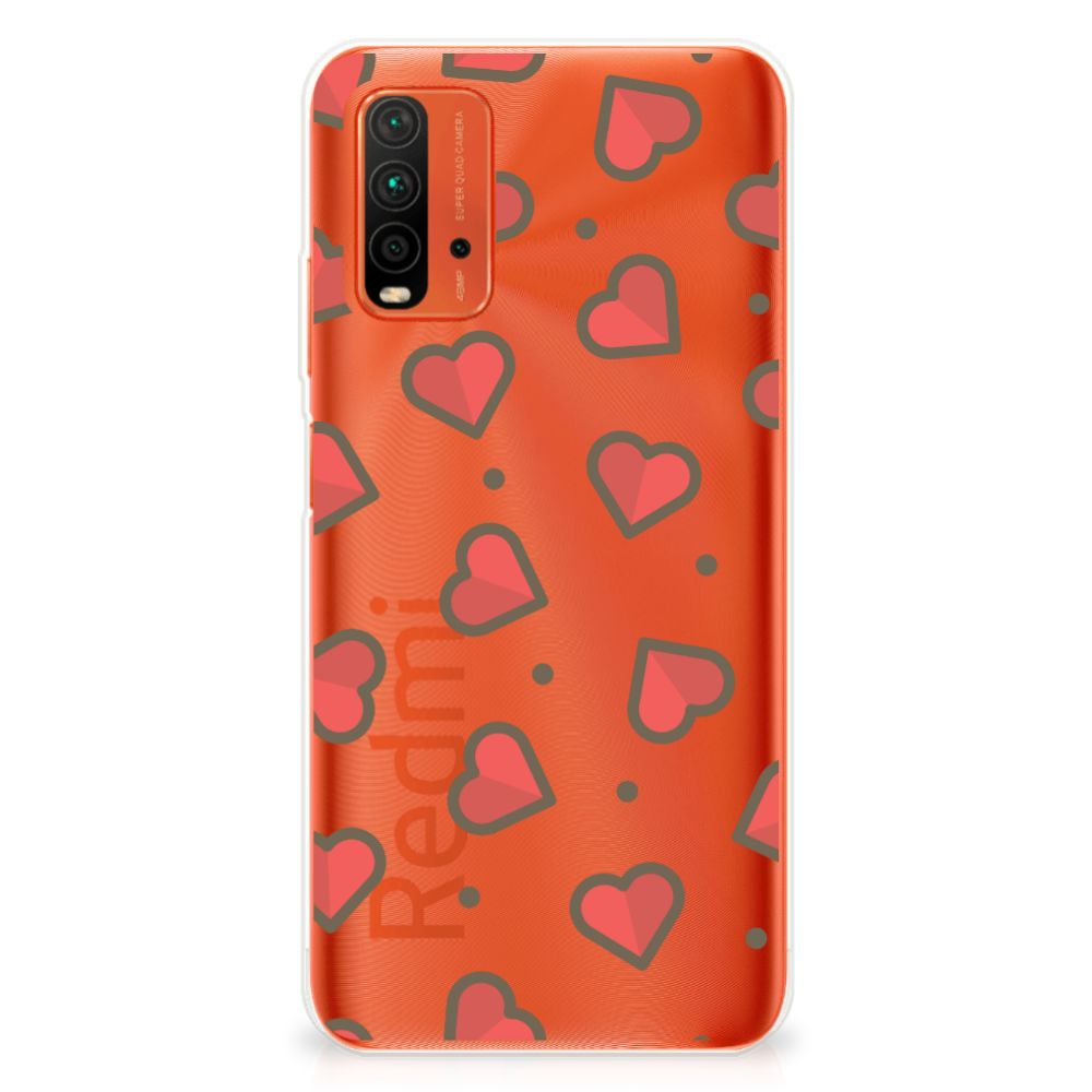 Xiaomi Poco M3 TPU bumper Hearts