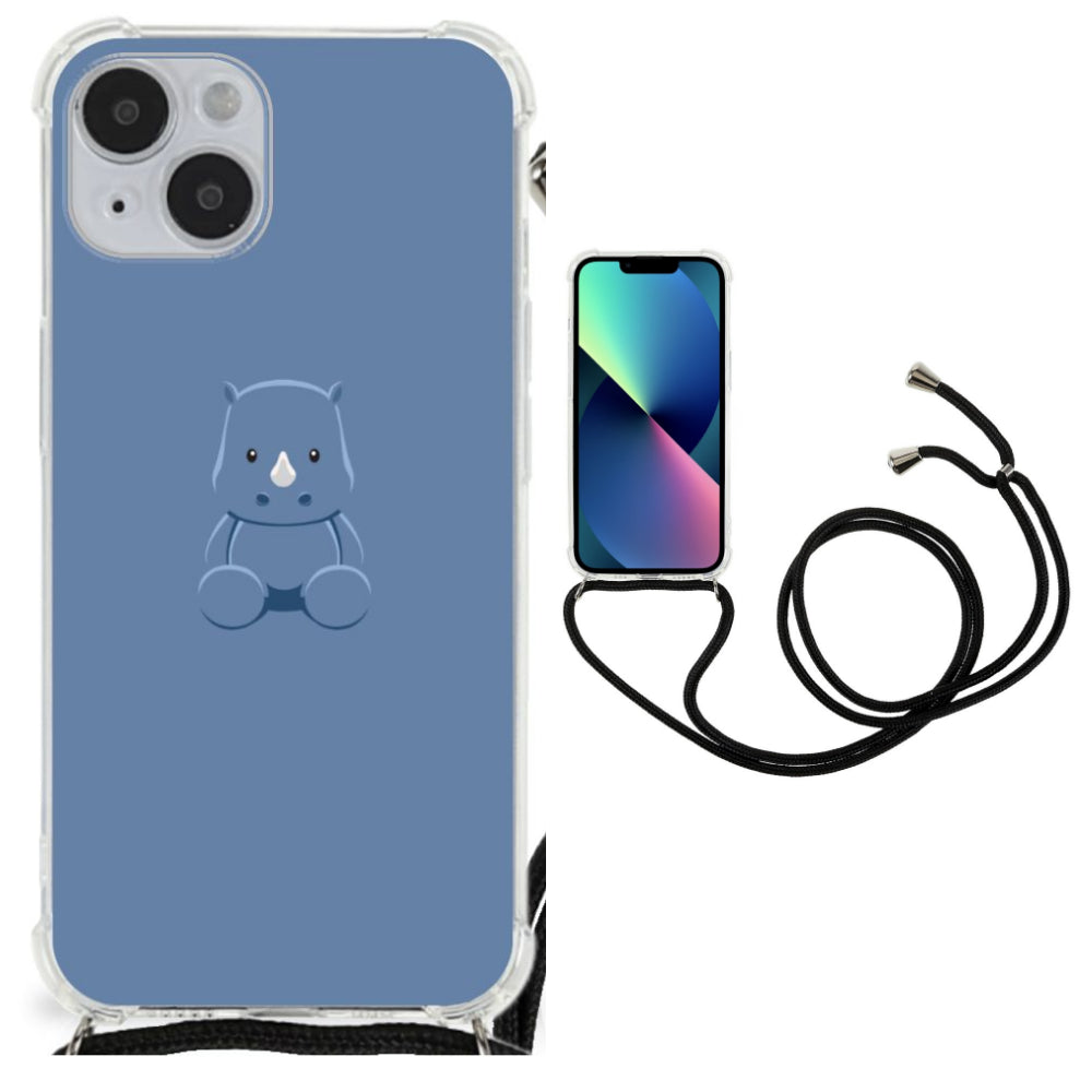 iPhone 14 Plus Stevig Bumper Hoesje Baby Rhino