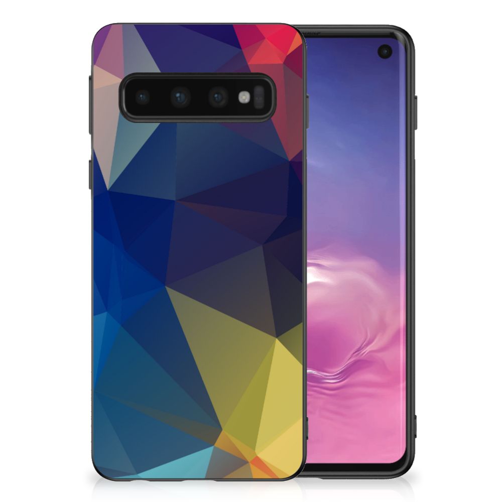 Samsung Galaxy S10 Grip Case Polygon Dark B2C Telecom