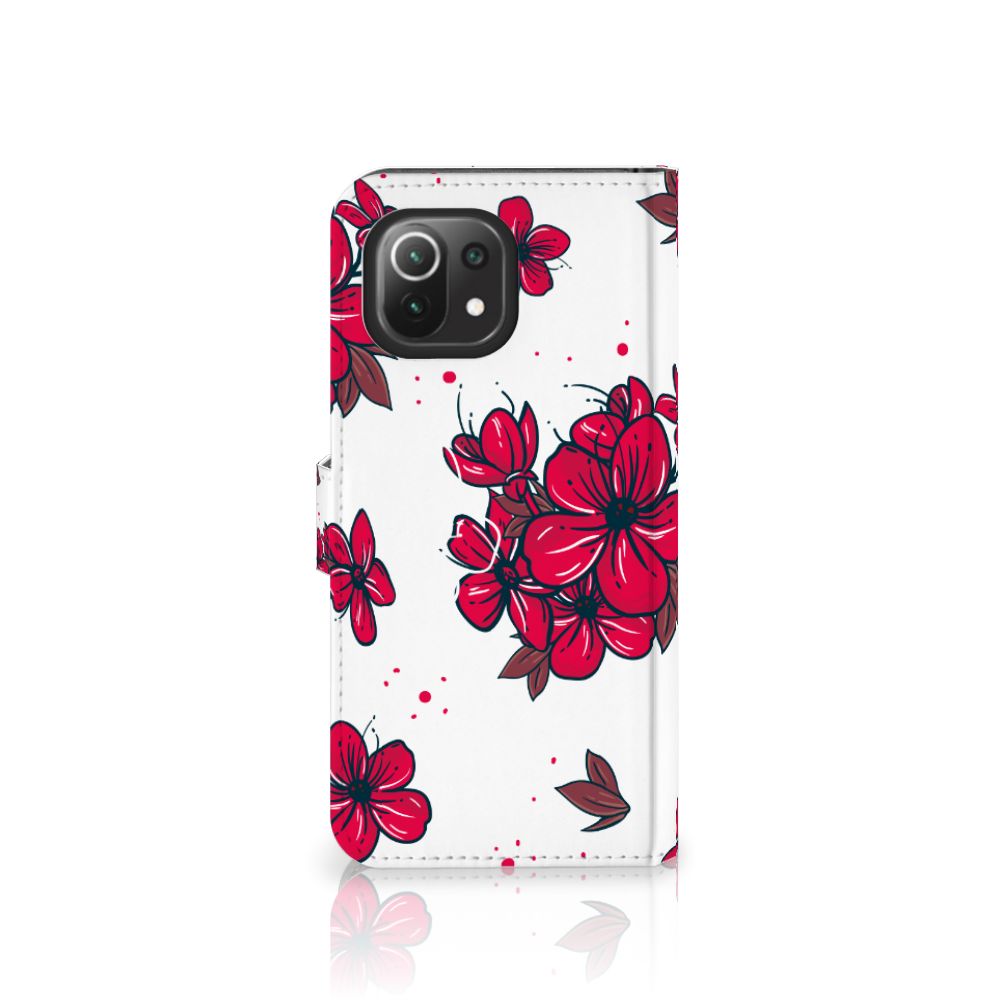 Xiaomi 11 Lite 5G NE | Mi 11 Lite Hoesje Blossom Red