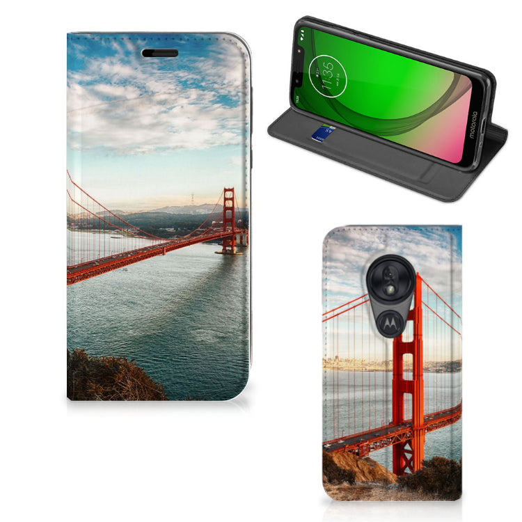Motorola Moto G7 Play Book Cover Golden Gate Bridge