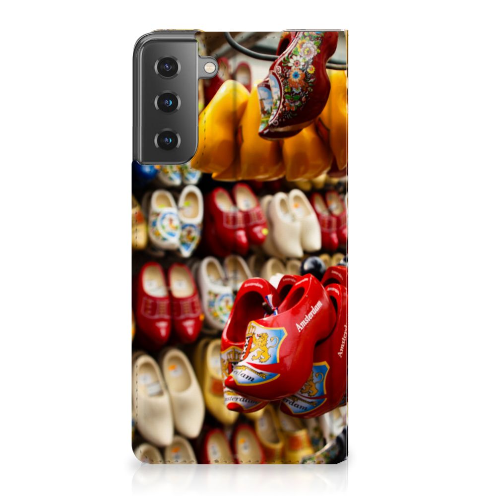 Samsung Galaxy S21 Plus Book Cover Klompen - B2C Telecom