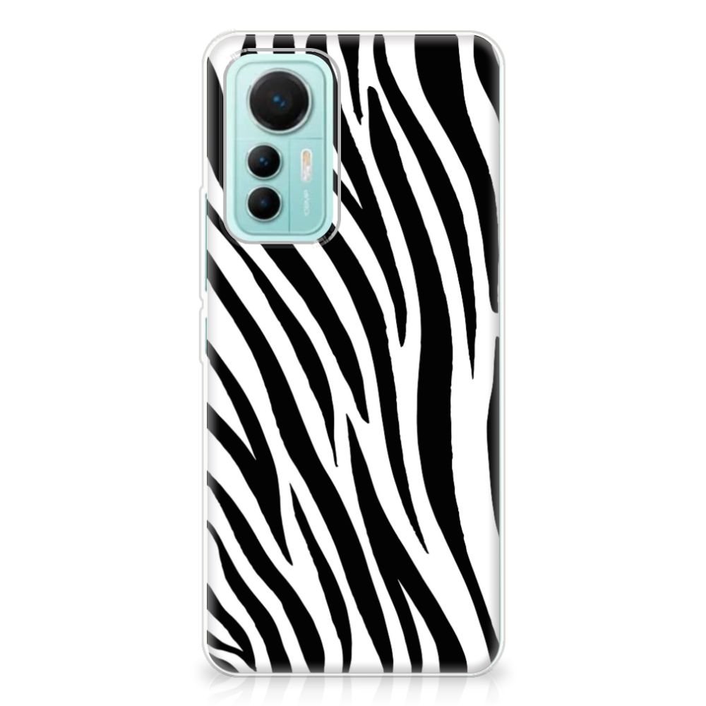 Xiaomi 12 Lite TPU Hoesje Zebra