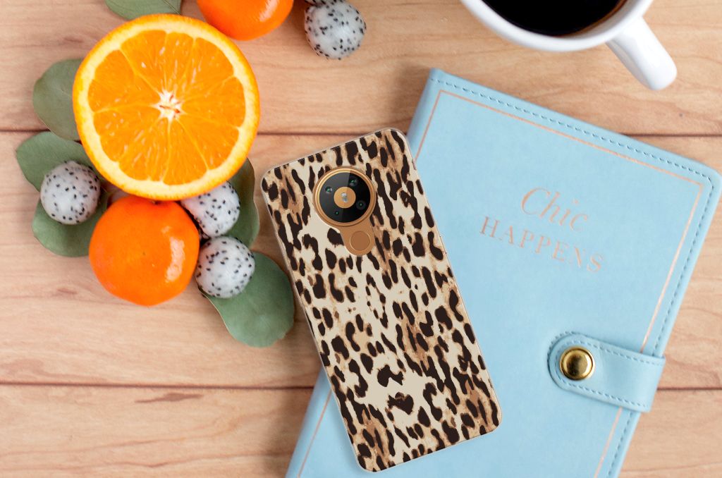 Nokia 5.3 TPU Hoesje Leopard