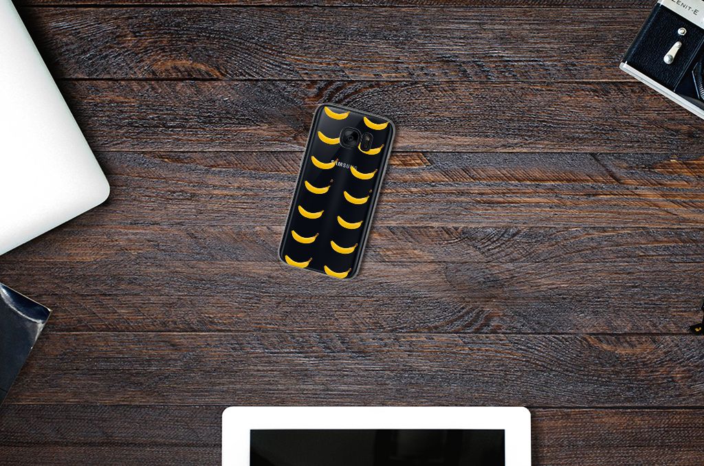 Samsung Galaxy S7 Siliconen Case Banana