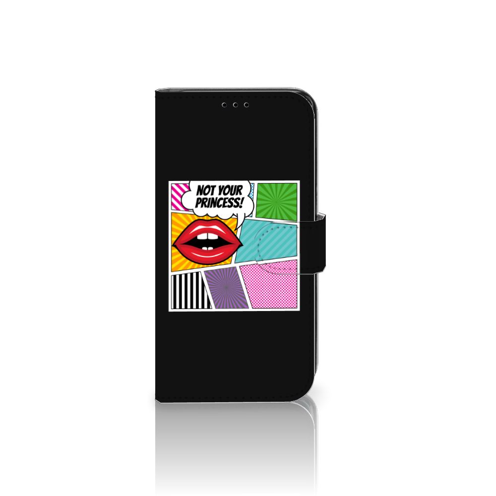 Samsung Galaxy S7 Edge Wallet Case met Pasjes Popart Princess