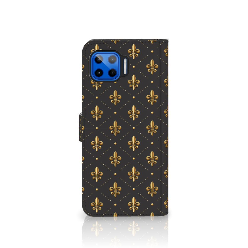 Motorola Moto G 5G Plus Telefoon Hoesje Franse Lelie
