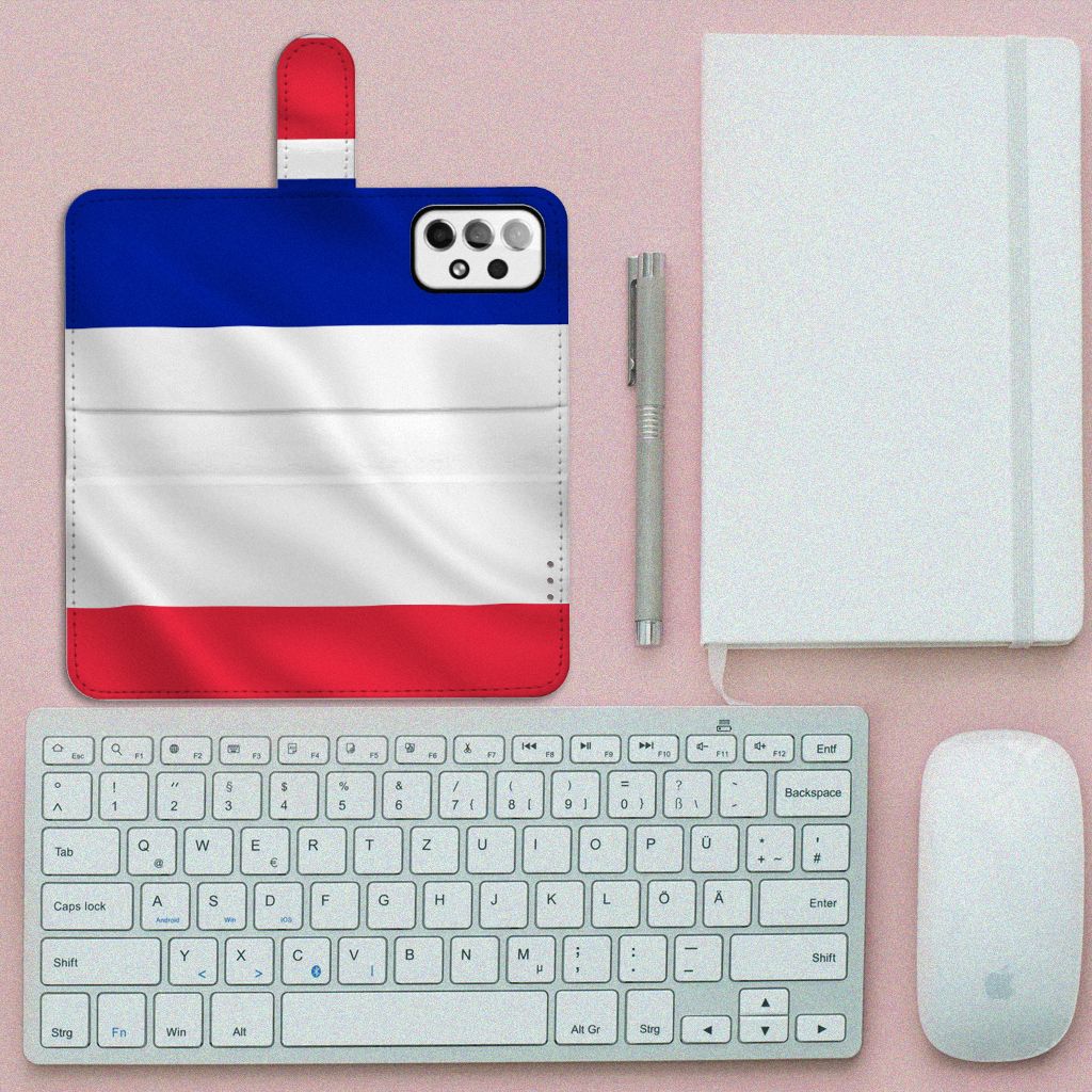 Samsung Galaxy A73 5G Bookstyle Case Frankrijk