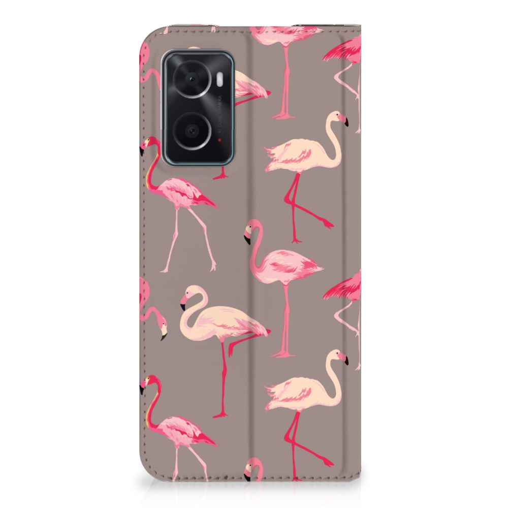 OPPO A96 | A76 Hoesje maken Flamingo - B2C Telecom
