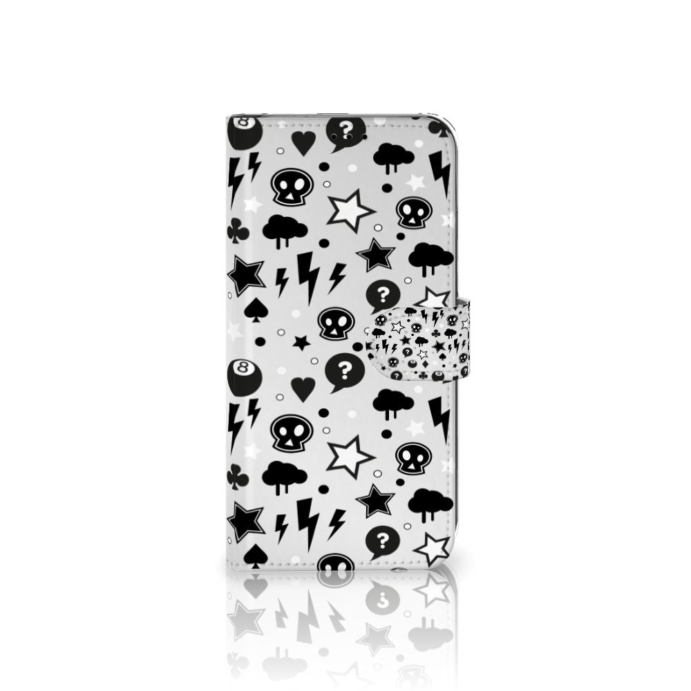 Telefoonhoesje met Naam Apple iPhone Xs Max Silver Punk