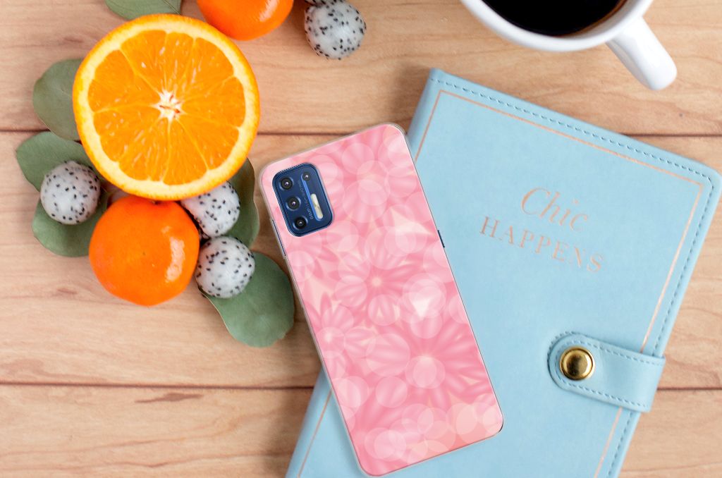 Motorola Moto G9 Plus TPU Case Spring Flowers B2C Telecom