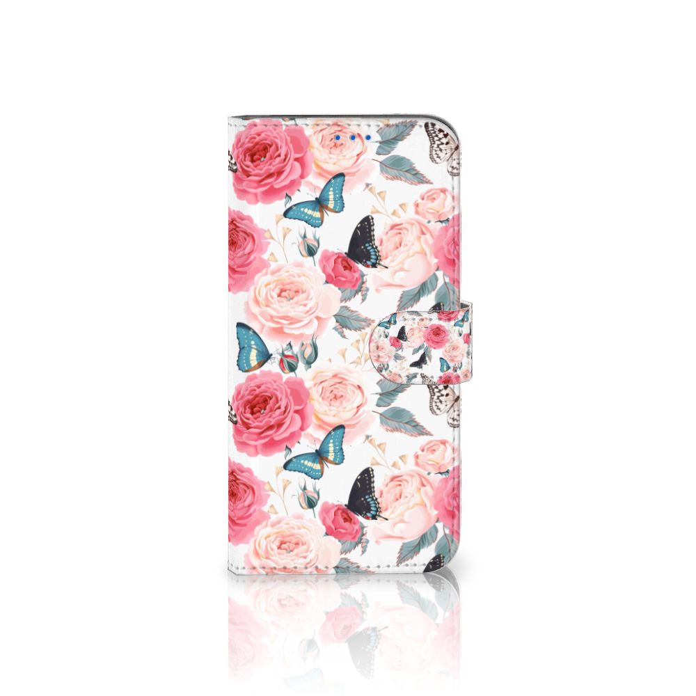 OPPO Reno6 5G Hoesje Butterfly Roses