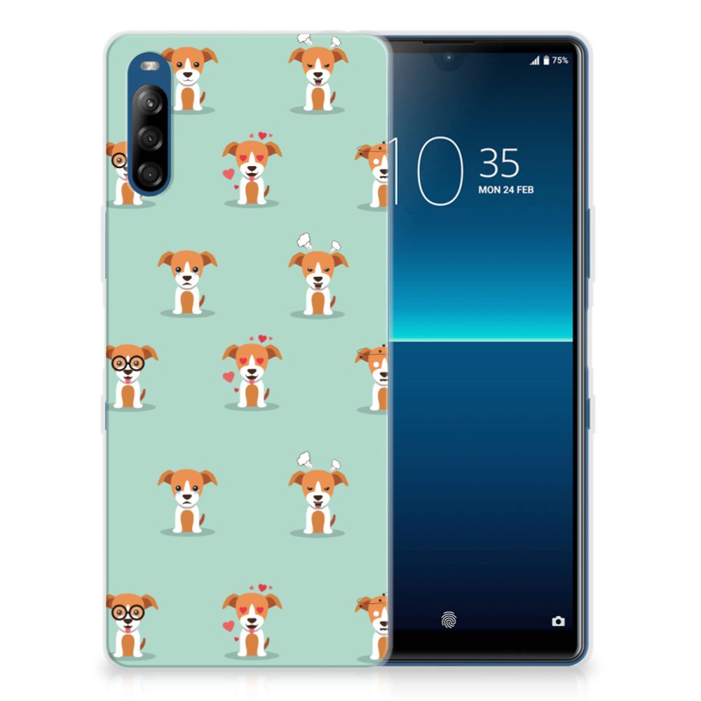 Sony Xperia L4 TPU Hoesje Pups