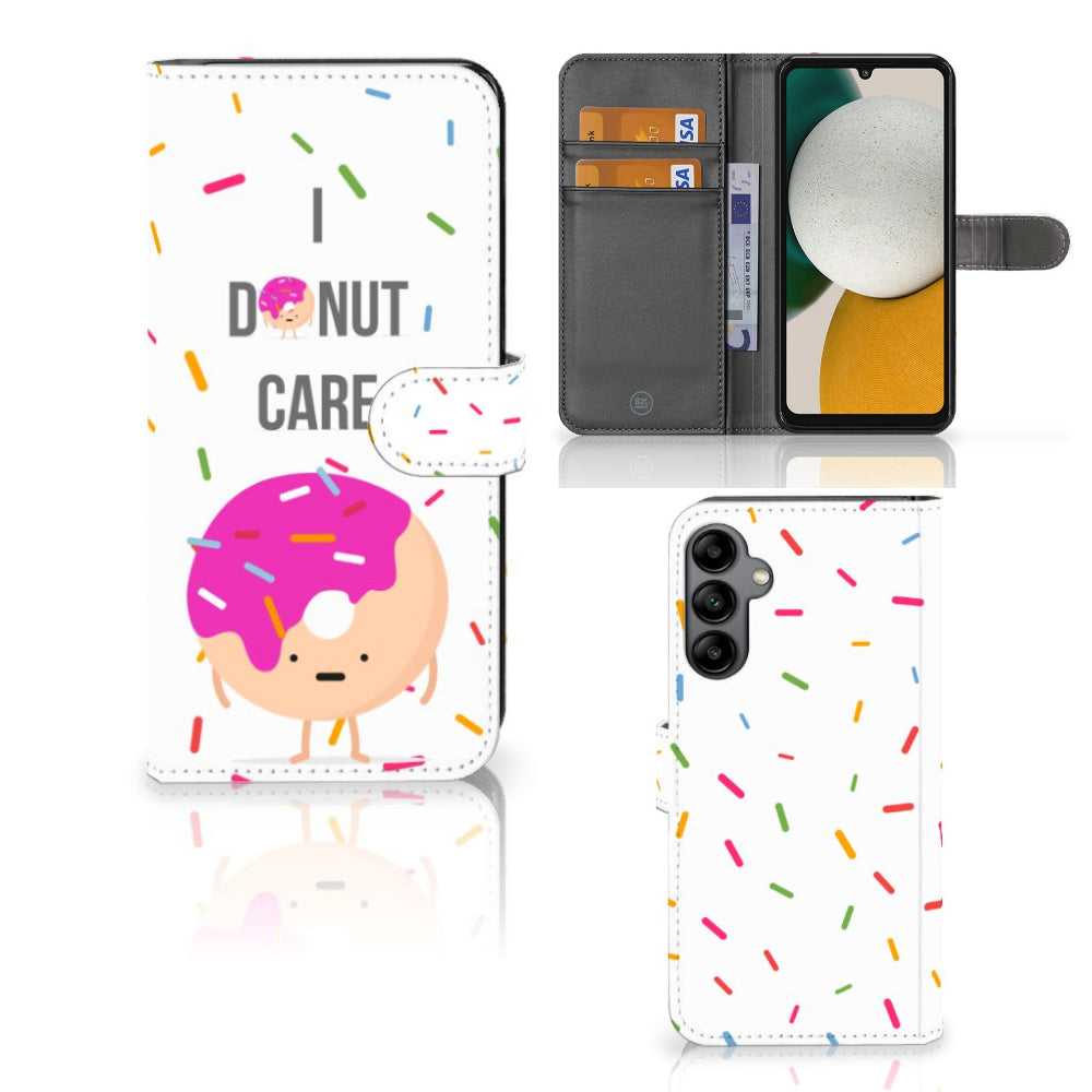Samsung Galaxy A34 Book Cover Donut Roze