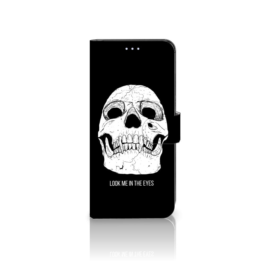 Telefoonhoesje met Naam OPPO Reno 8 Lite | OnePlus Nord N20 Skull Eyes