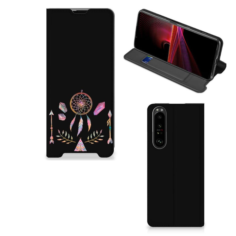 Sony Xperia 1 III Magnet Case Boho Dreamcatcher